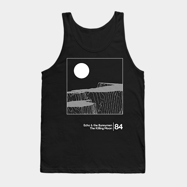 The Killing Moon / Minimal Style Graphic Artwork Design Tank Top by saudade